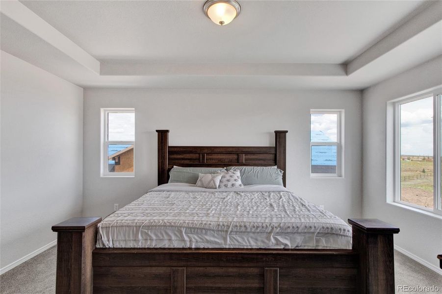 Furnished interior view inside a new home in , Peyton (Image 32).