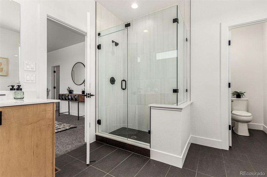 Furnished interior view inside a new home in West Grange, Longmont (Image 10).