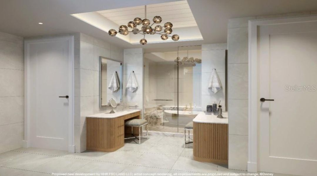 Furnished interior view inside a new home in , Orlando (Image 7).