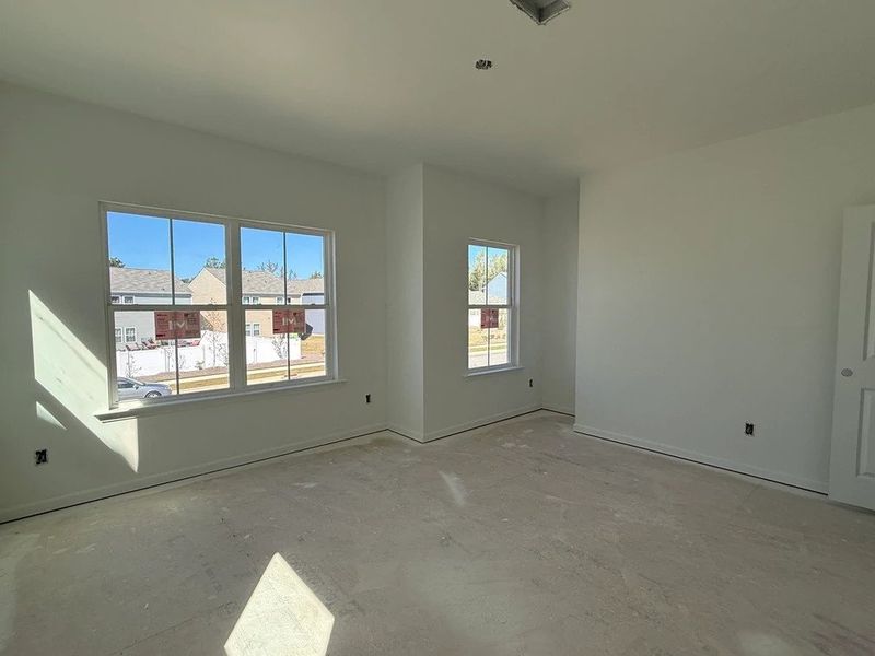 Primary Bed featuring the AW Collection® Timeless - Relaxed elegance with soft, neutral tones.