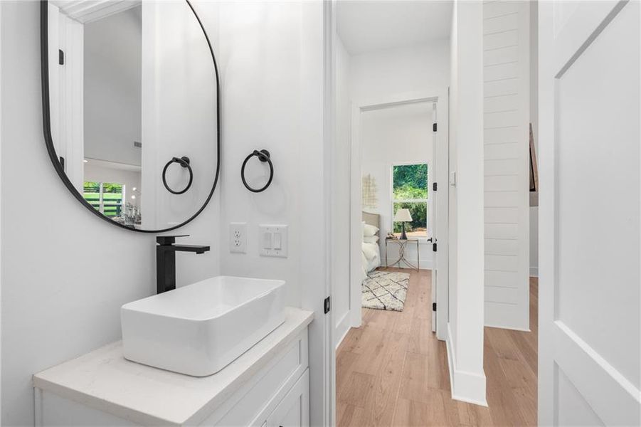 Furnished interior view inside a new home in , Alpharetta (Image 12). Furnished interior view inside a new home in , Alpharetta (Image 12).