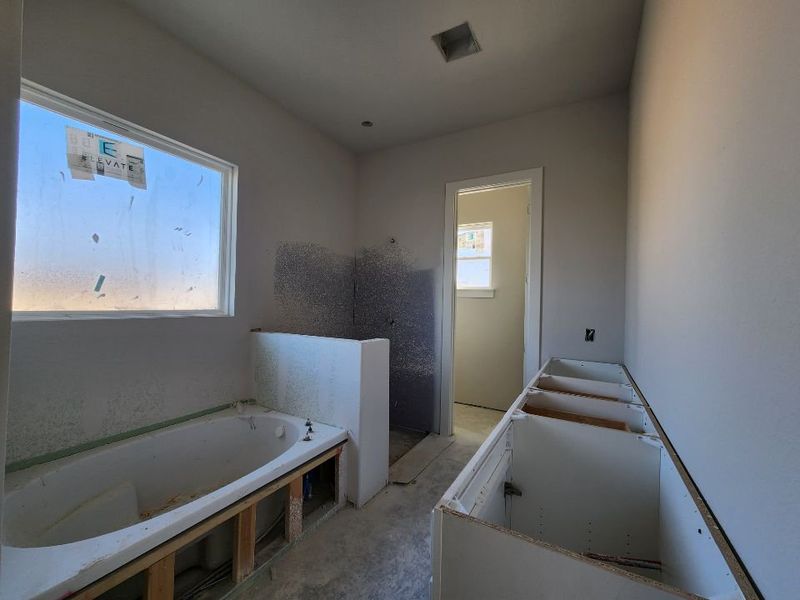 In-progress construction of a new home in Rocky Top, Krum, TX (Image 10).