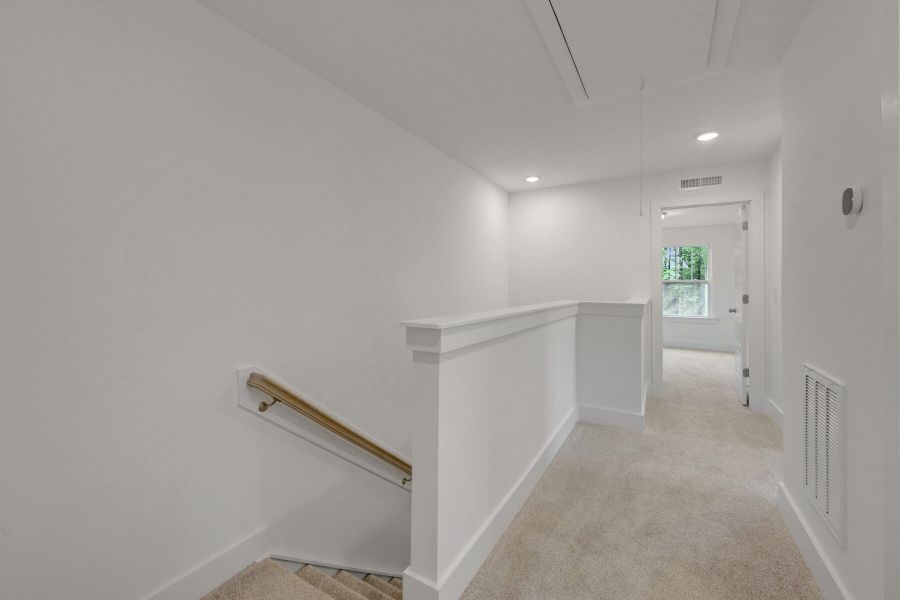 Spacious, unfurnished interior of a new home in Ashmore Townes, Garner (Image 17). Spacious, unfurnished interior of a new home in Ashmore Townes, Garner (Image 17).