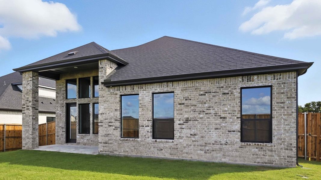 Representative exterior details of a home built from the LEVI by D.R. Horton in Clearview Ranch, Royse City (Image 21). Representative exterior details of a home built from the LEVI by D.R. Horton in Clearview Ranch, Royse City (Image 21).