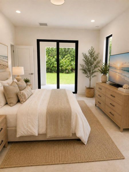 Furnished interior view inside a new home in , Lehigh Acres (Image 10).