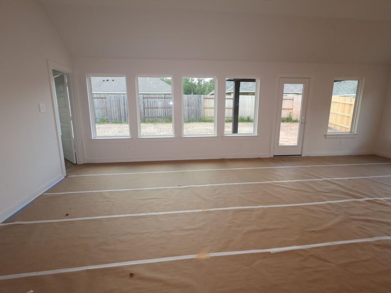 In-progress construction of a new home in Pinewood at Grand Texas, New Caney, TX (Image 8).