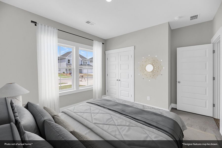 Furnished interior view inside a new home in Indigo at Abbey Preserve, Wilmington (Image 13).
