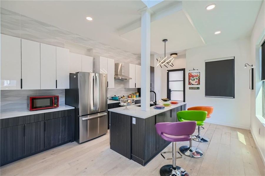 Furnished interior view inside a new home in , Atlanta (Image 17).