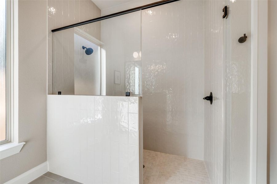 Representative photo of the Primary Bath Shower