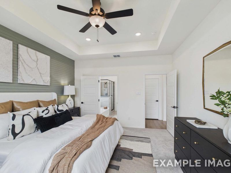 Representative furnished interior of a home built from the The Laurel G by Davidson Homes LLC in Morgan Meadows, San Antonio (Image 23). Representative furnished interior of a home built from the The Laurel G by Davidson Homes LLC in Morgan Meadows, San Antonio (Image 23).