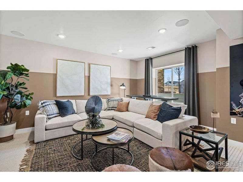 Furnished interior view inside a new home in , Fort Collins (Image 37).