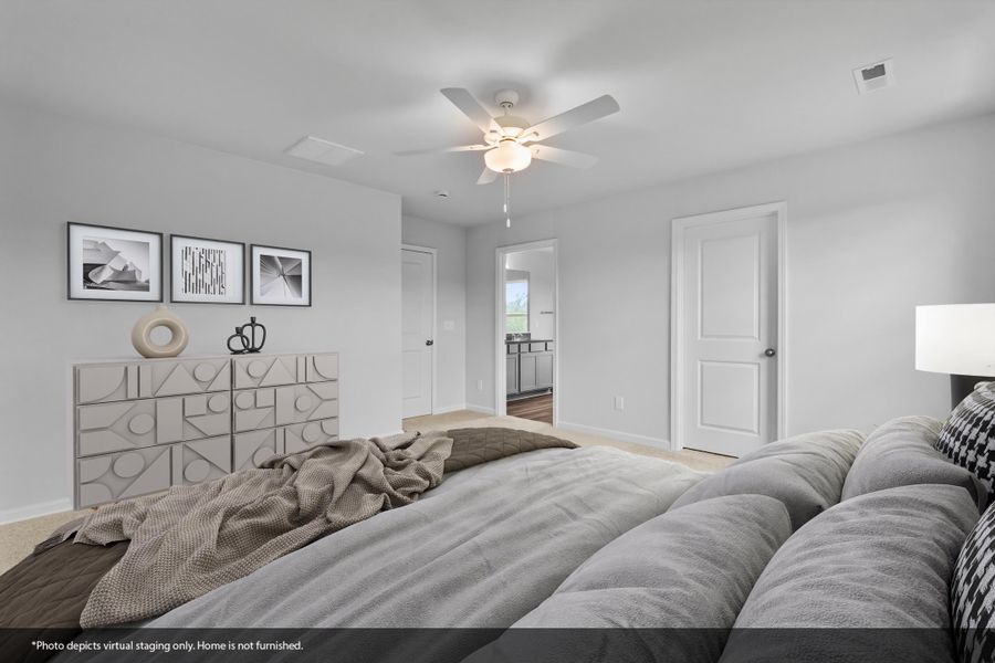 Furnished interior view inside a new home in Bell West, Kernersville (Image 7).