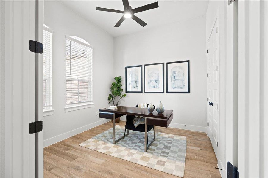 MOVE IN READY!  - Home is staged with furniture, not included in sale