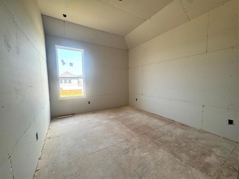 Actual progress of your home.