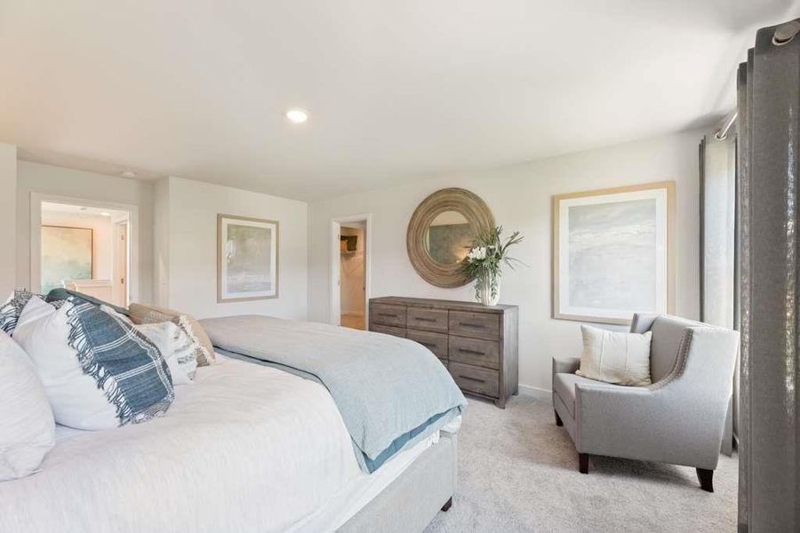 Furnished interior view inside a new home in Azalea Square Townhomes, Lawrenceville (Image 31).