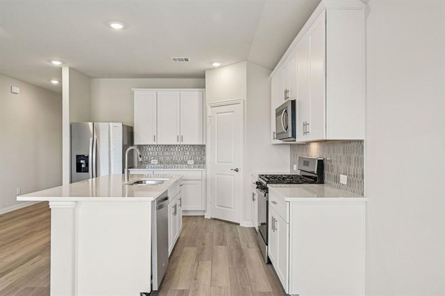 Furnished interior view inside a new home in Trails of Lavon - Signature Series, Lavon (Image 11).
