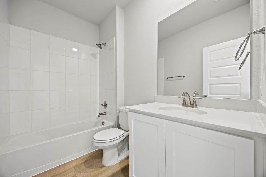 Representative furnished interior of a home built from the Columbus by Cambridge Homes in Ribbonwood, Aubrey (Image 7). Representative furnished interior of a home built from the Columbus by Cambridge Homes in Ribbonwood, Aubrey (Image 7).