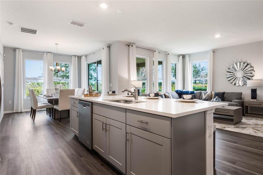 Furnished interior view inside a new home in Wynwood, Ocoee (Image 22).