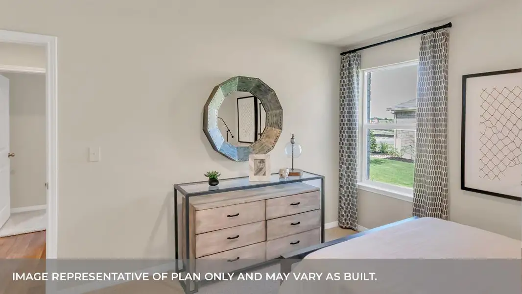 Furnished interior view inside a new home in Rosenbusch Ranch, Leander (Image 13).