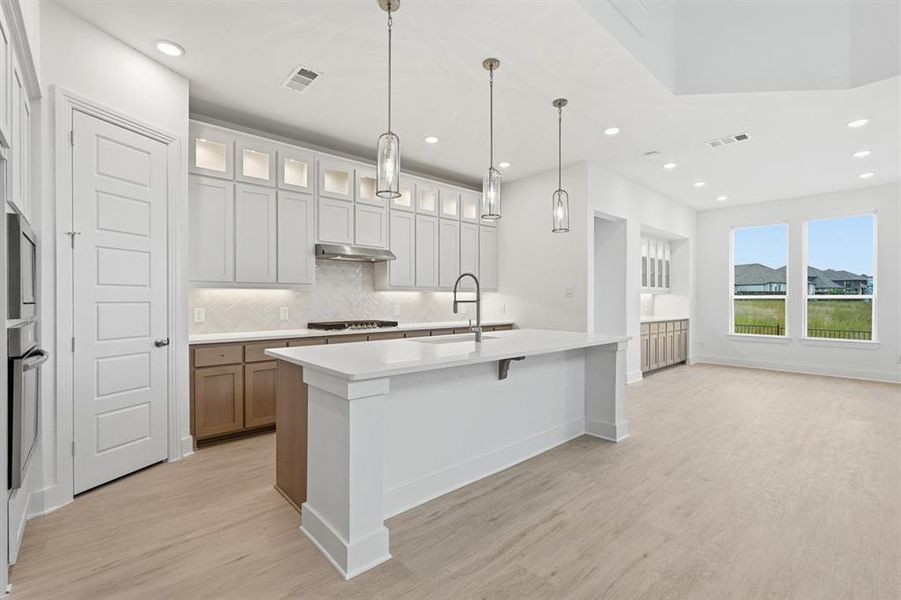 Furnished interior view inside a new home in Devonshire, Forney (Image 8).