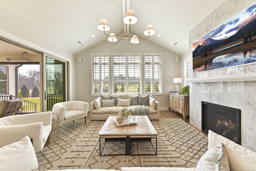 Representative furnished interior of a home built from the Monterey by Classica Homes in Riverchase Estates, Lancaster (Image 10).