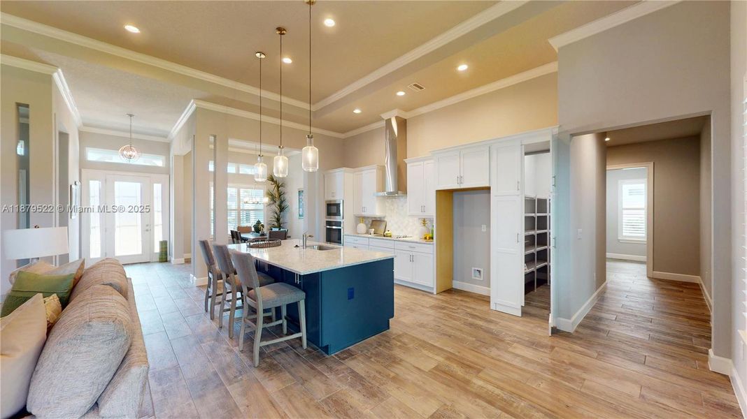 Furnished interior view inside a new home in , Ormond Beach (Image 29).