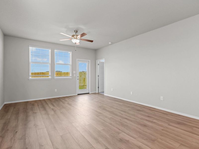 Representative unfurnished interior of a home built from the The Colorado F by Davidson Homes LLC in Heartland, Heartland (Image 14).