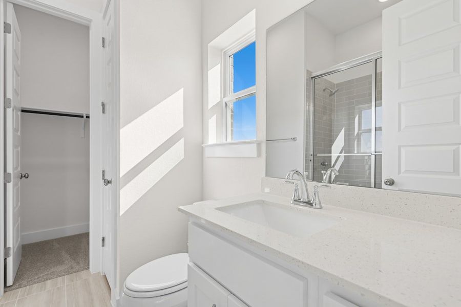 Furnished interior view inside a new home in Blackhawk, Pflugerville (Image 12).