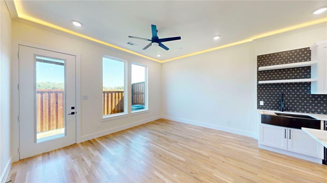 Spacious, unfurnished interior of a new home in , Irving (Image 15). Spacious, unfurnished interior of a new home in , Irving (Image 15).