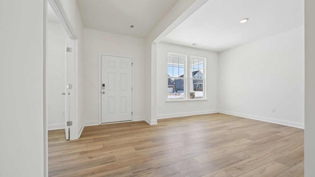 Representative furnished interior of a home built from the Norris by DRB Homes in Blake Pond, Lillington (Image 20).