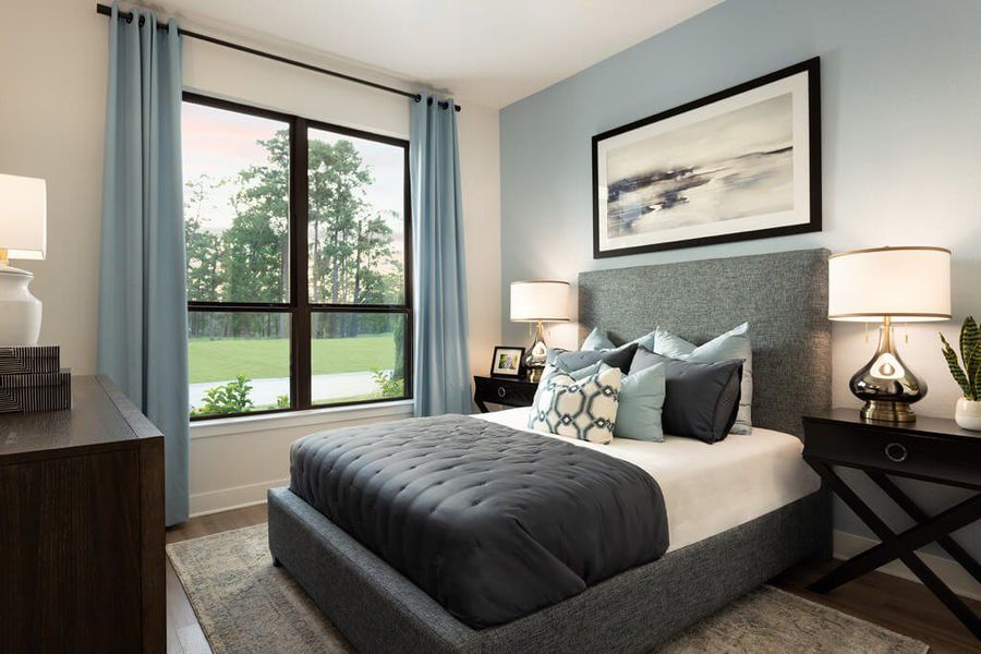 Representative furnished interior of a home built from the Milan 4597 by J. Patrick Homes in Colton, Montgomery (Image 4). Representative furnished interior of a home built from the Milan 4597 by J. Patrick Homes in Colton, Montgomery (Image 4).