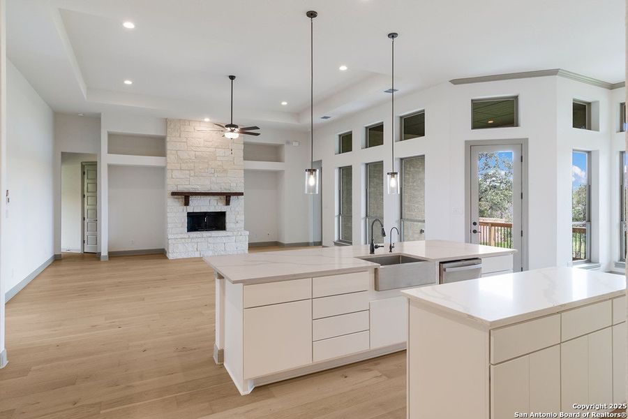 Furnished interior view inside a new home in Johnson Ranch, Bulverde (Image 7). Furnished interior view inside a new home in Johnson Ranch, Bulverde (Image 7).