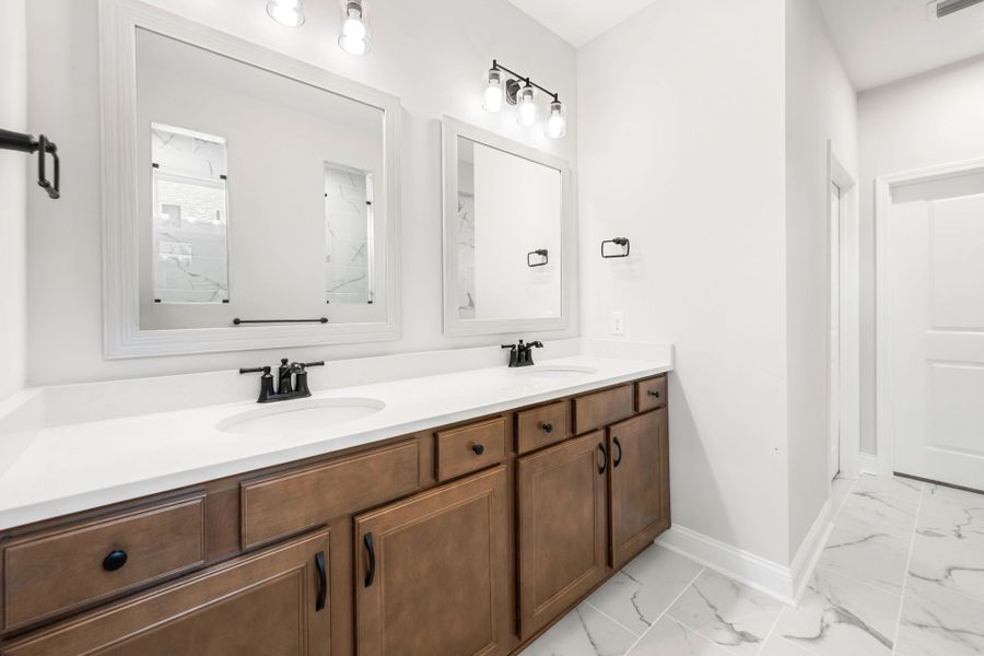 Furnished interior view inside a new home in Waterways, Richmond Hill (Image 10).
