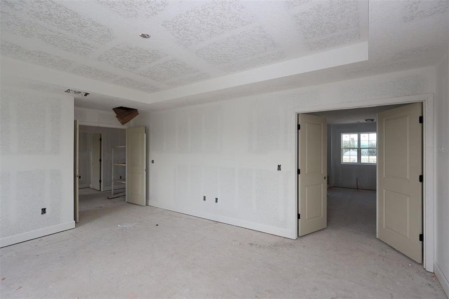 In-progress construction of a new home in Center Lake on the Park, St. Cloud, FL (Image 25).