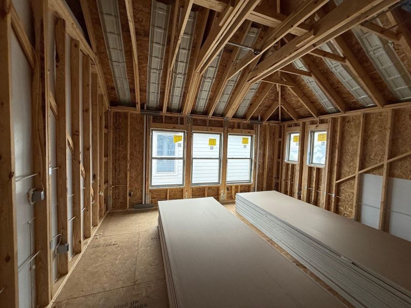 In-progress construction of a new home in Candela, Richmond, TX (Image 10).