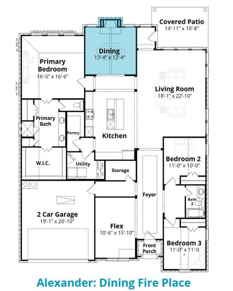 2D floor plan layout for the Alexander by John Houston Homes in Lake Forest, Woodway, TX (Image 8). 2D floor plan layout for the Alexander by John Houston Homes in Lake Forest, Woodway, TX (Image 8).