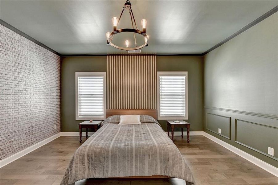 Furnished interior view inside a new home in , Duluth (Image 56).