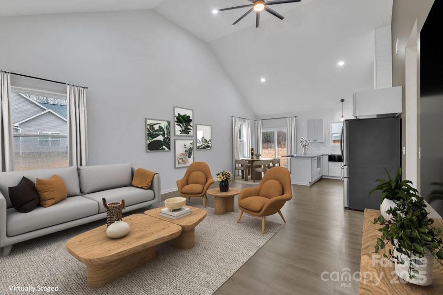 Furnished interior view inside a new home in , Shelby (Image 14).