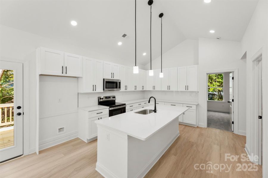 Furnished interior view inside a new home in , Concord (Image 4).