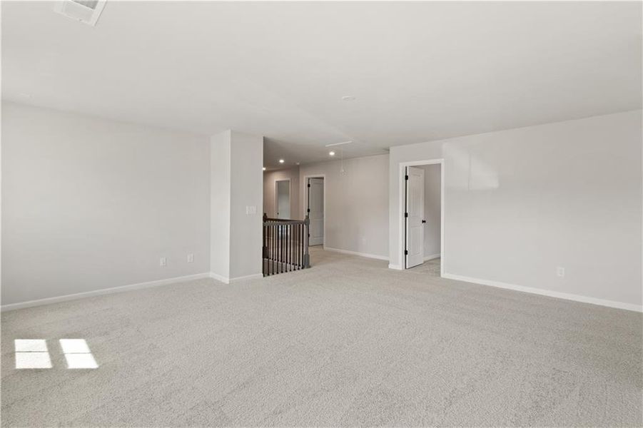 Spacious, unfurnished interior of a new home in Berkeley Mill, Cumming (Image 11). Spacious, unfurnished interior of a new home in Berkeley Mill, Cumming (Image 11).