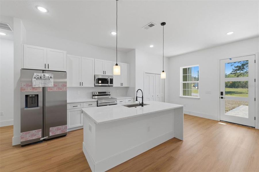 Furnished interior view inside a new home in , Citrus Springs (Image 5). Furnished interior view inside a new home in , Citrus Springs (Image 5).
