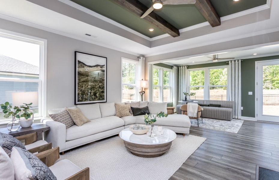 Representative furnished interior of a home built from the Mainstay by Del Webb in Del Webb at Chatham Park, Pittsboro (Image 6).
