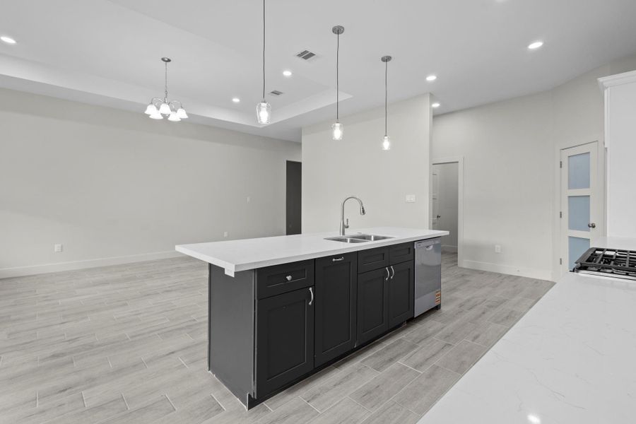 Furnished interior view inside a new home in , Nederland (Image 15).