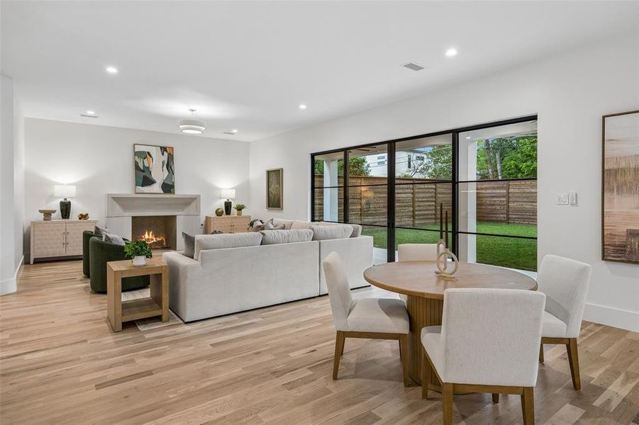 Furnished interior view inside a new home in , Dallas (Image 37).