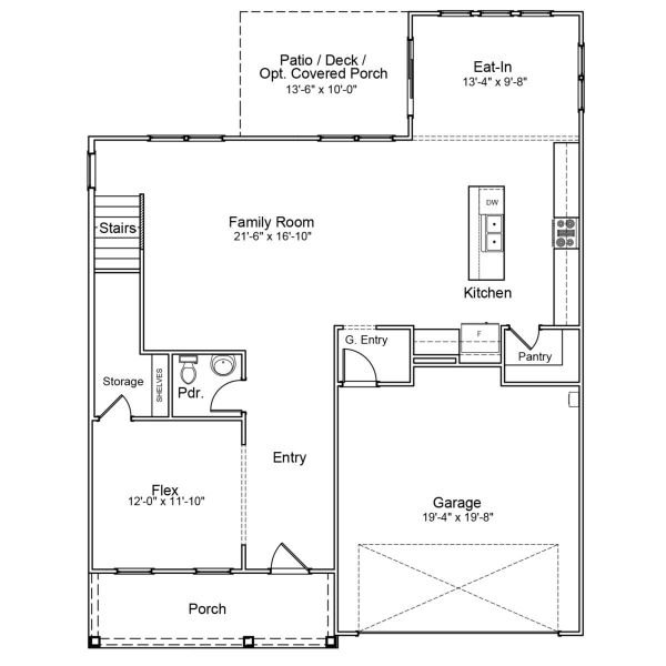 2D floor plan layout for the Roanoke - Vanguard Collection by Mungo Homes in Sweetbrier, Durham, NC (Image 4). 2D floor plan layout for the Roanoke - Vanguard Collection by Mungo Homes in Sweetbrier, Durham, NC (Image 4).