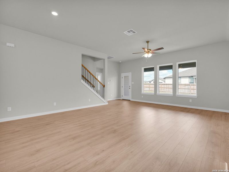 Spacious, unfurnished interior of a new home in Morgan Meadows, San Antonio (Image 21).