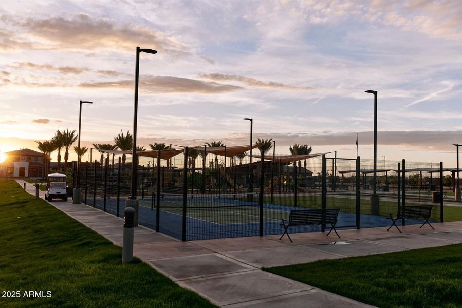 Pickleball courts