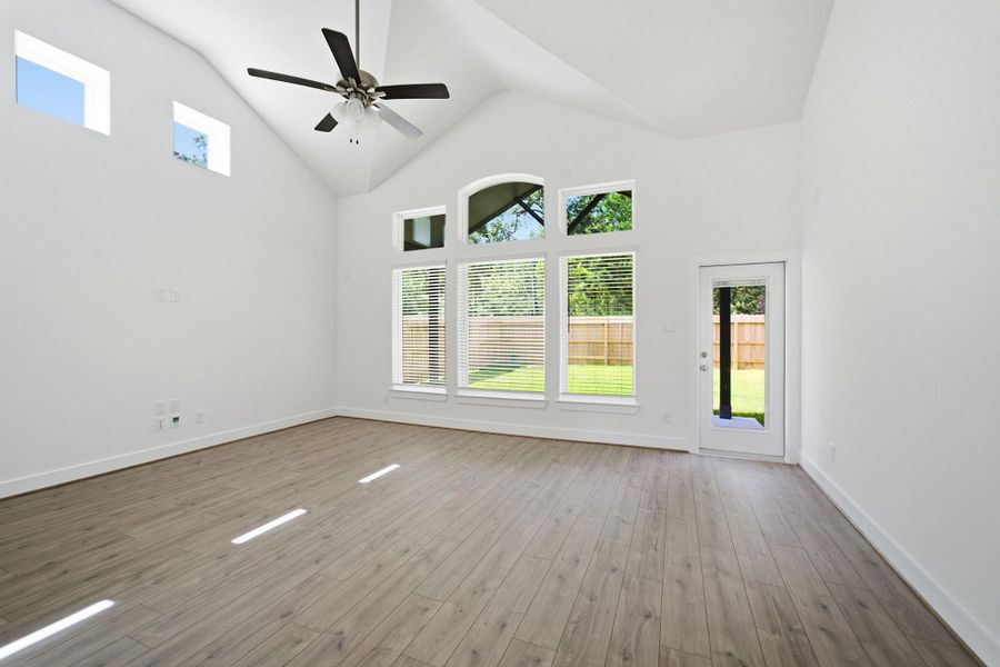 Spacious, unfurnished interior of a new home in Sundance Cove, Crosby (Image 14). Spacious, unfurnished interior of a new home in Sundance Cove, Crosby (Image 14).