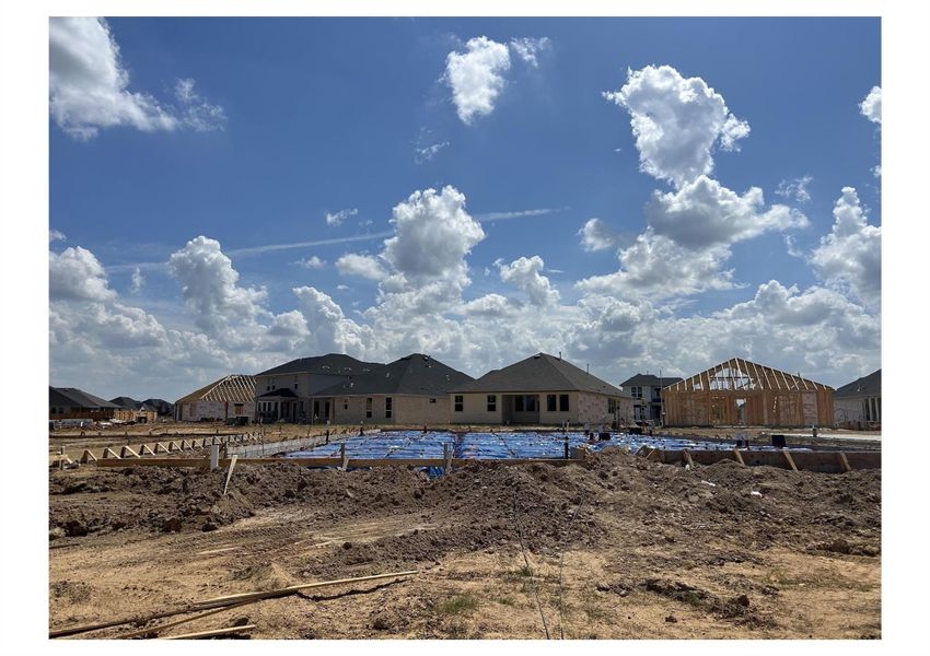 Site preparation for new homesites in Chapel Run, Montgomery (Image 12). Site preparation for new homesites in Chapel Run, Montgomery (Image 12).