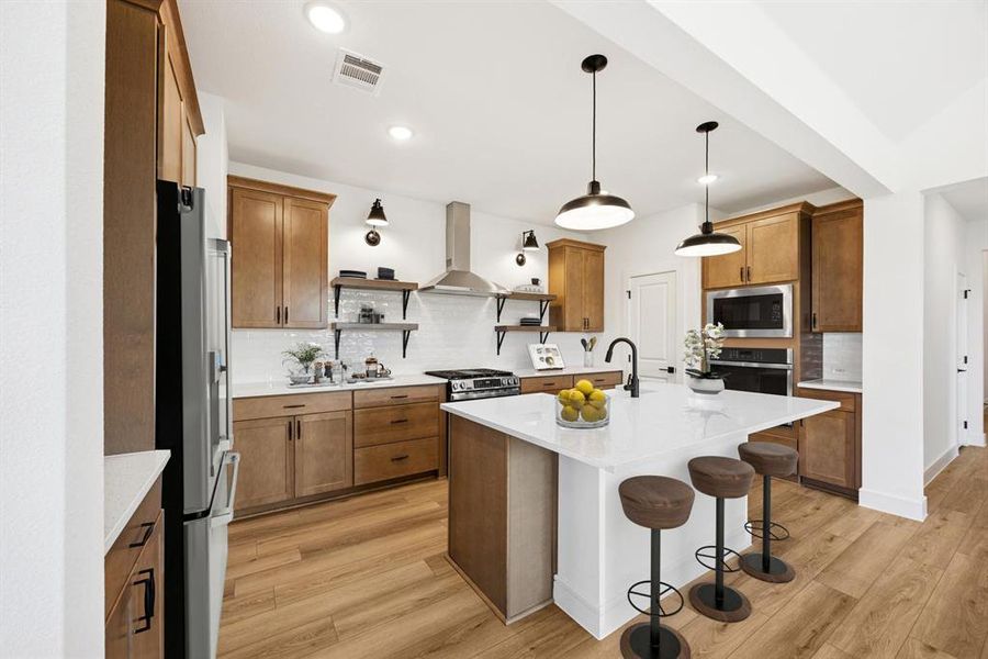 Furnished interior view inside a new home in Heritage Ranch, Sherman (Image 9).